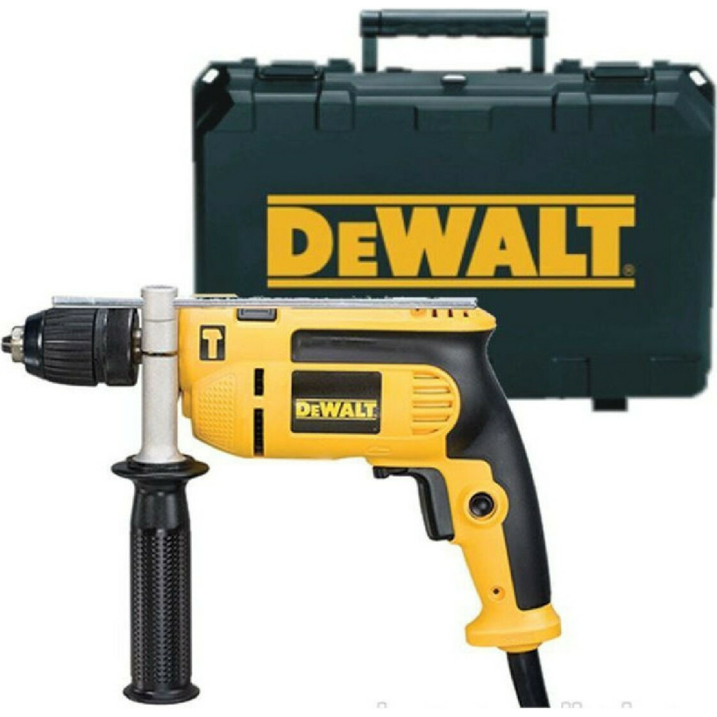 Trapano A Percussione DEWALT DWD024KS-QS - 701W, Mandrino Autoserrante 1.5-13mm, Con Valigetta - Foto 6