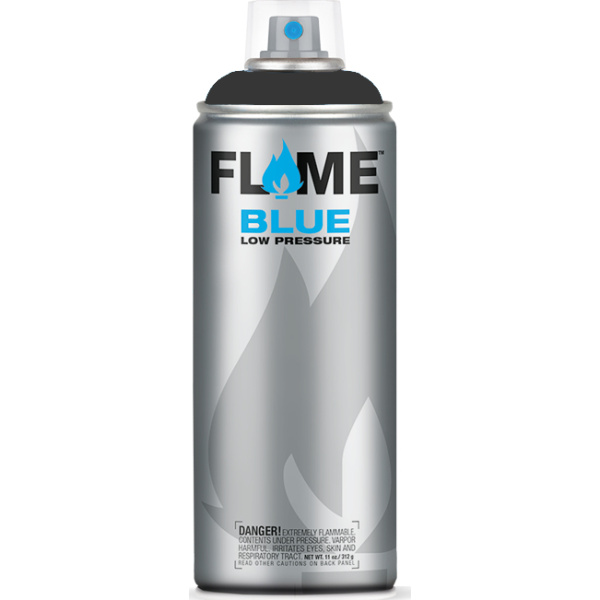 Flame Paint Spray Paint FB Acrylic with Matte Effect Anthracite Gray Dark 400ml