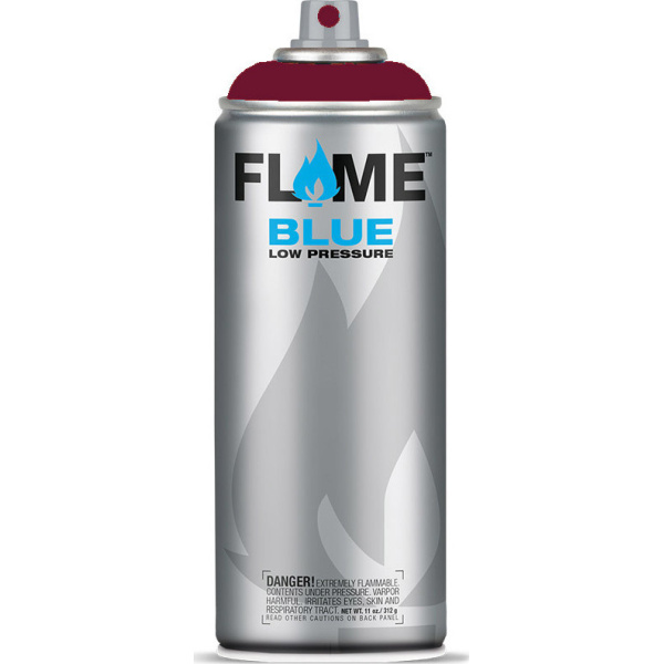 Flame Paint Spray Paint FB Acrylic with Matte Effect Burgundy 400ml