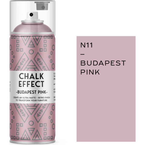 Cosmos Lac Chalk Effect Spray Budapest Pink 400ml