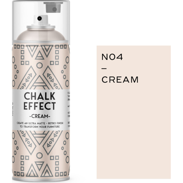 Cosmos Lac Chalk Effect Spray Chalk Cream Beige 400ml