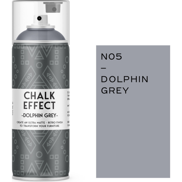 Cosmos Lac Chalk Effect Spray Κιμωλίας Dolphin Grey 400ml