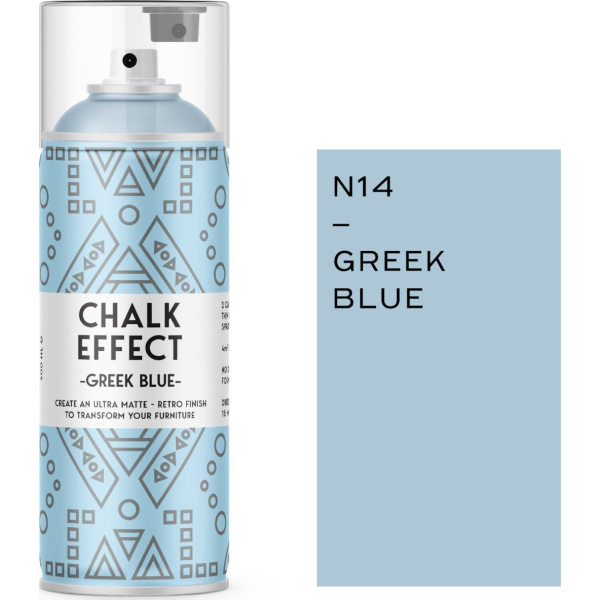 Cosmos Lac Chalk Effect Spray Κιμωλίας Greek Blue 400ml