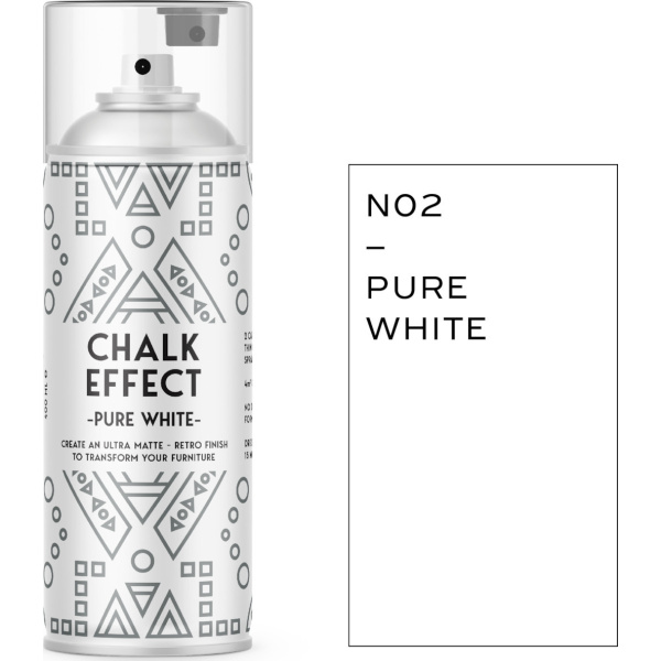 Cosmos Lac Chalk Effect Spray Pure White 400ml