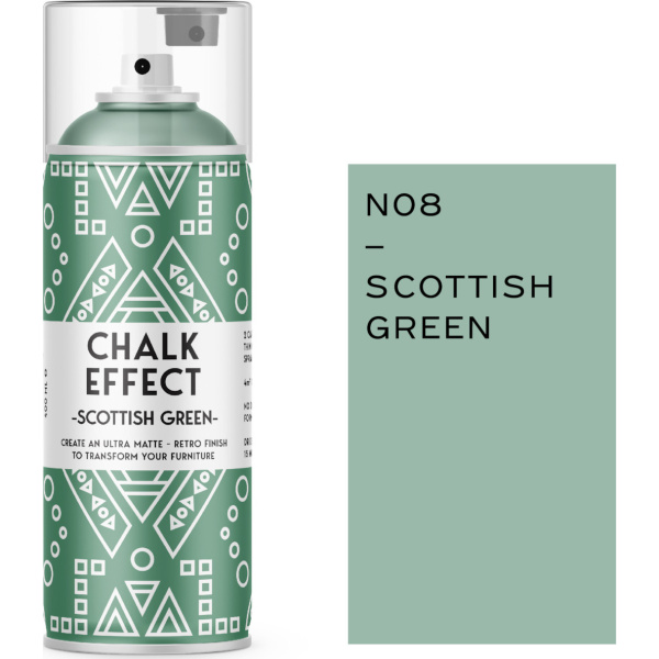 Cosmos Lac Chalk Effect Spray Κιμωλίας Scottish Green 400ml