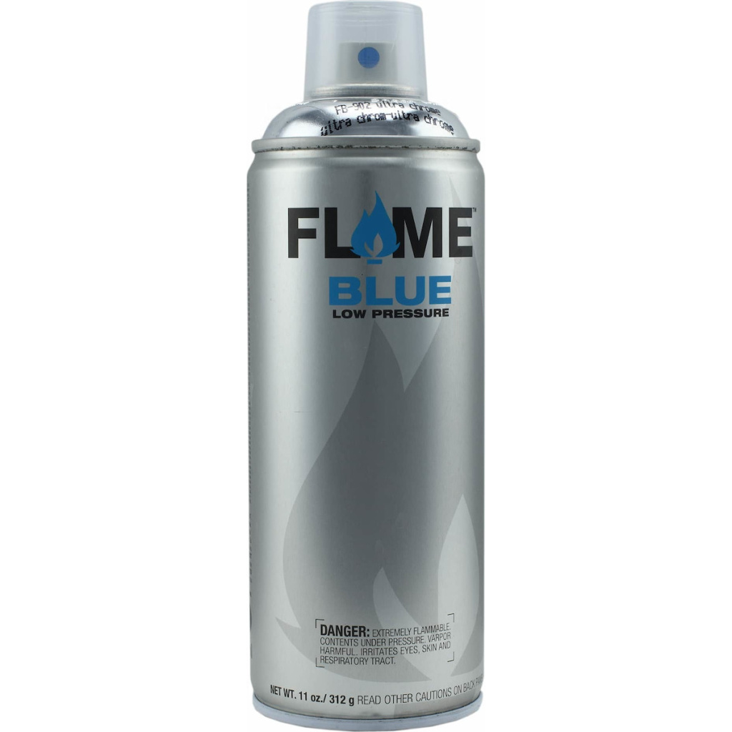 Flame Paint Σπρέι Βαφής FB Ακρυλικό με Ματ Εφέ Ultra Chrome 400ml ...