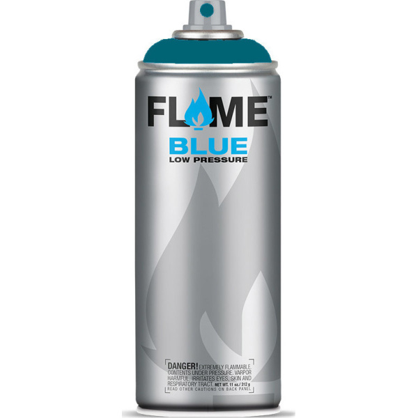 Flame Paint Spray Paint FB Acrylic with Matte Effect Aqua 400ml