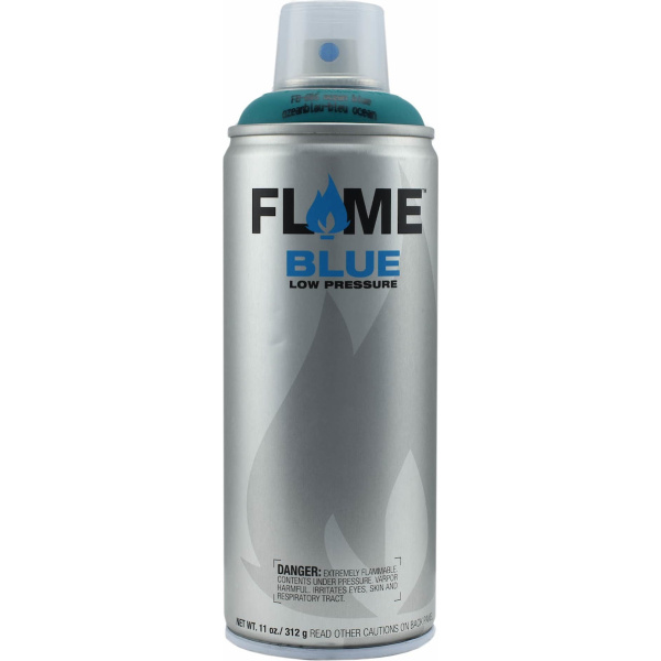 Flame Paint Spray Paint FB Acrylic with Matte Effect Ocean Blue 400ml