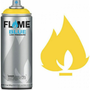 Flame Paint Σπρέι Βαφής FB Ακρυλικό με Ματ Εφέ Signal Yellow 400ml