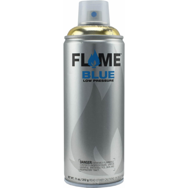 Flame Paint Spray Paint FB Acrylic with Matt Effect Gold 400ml