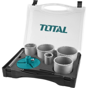 TOTAL TACSH2071 ΣΕΤ ΠΟΤΗΡΟΤΡΥΠΑΝΑ ΠΛΑΚΙΔΙΩΝ 7ΤΕΜ