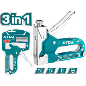 TOTAL THT31143 Hand Nailer 3 in 1 for Forks Forks U Nails