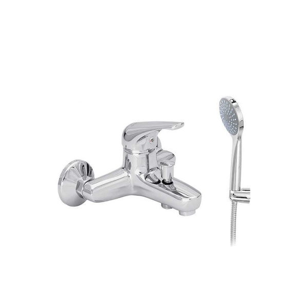 Viospiral Elit 00 2002 Mixer Bath Faucet Complete Set Silver