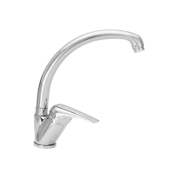 Viospiral Elit Tall Countertop Kitchen Faucet Silver