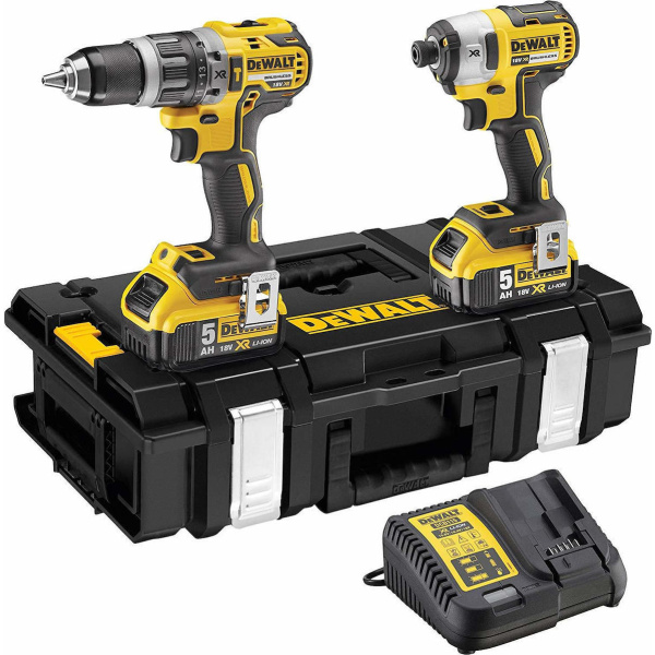 Dewalt Σετ 18V Κρουστικό Δραπανοκατσάβιδο Παλμικό Κατσαβίδι DCK266P2