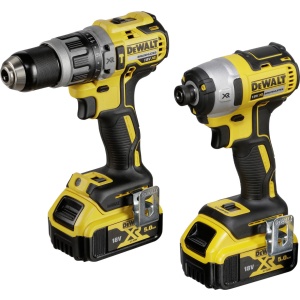 Dewalt Σετ 18V Κρουστικό Δραπανοκατσάβιδο Παλμικό Κατσαβίδι DCK266P2..