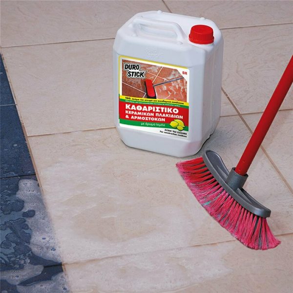 Durostick Acidic Floor Cleaner in Liquid Form Suitable for Tiles Joints 1lt..