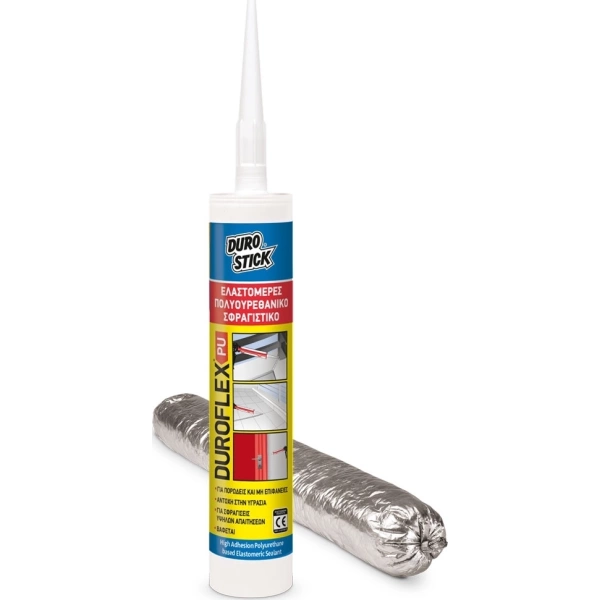 Durostick Duroflex Pu Elastomer Polyurethane Sealant Gray 310ml