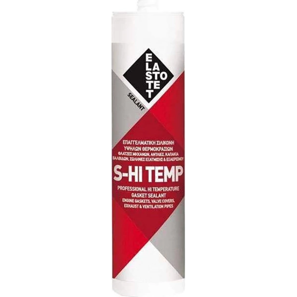 Elastotet S Hi Temp Silicone High Temperature 300°C 280 ml Red