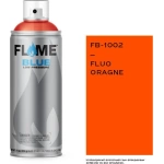 Flame Paint Σπρέι Βαφής FB Neon Ακρυλικό Fluo Orange 400ml