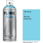 Flame Paint Spray Paint FB Acrylic with Matte Effect Aqua Pastel 400ml