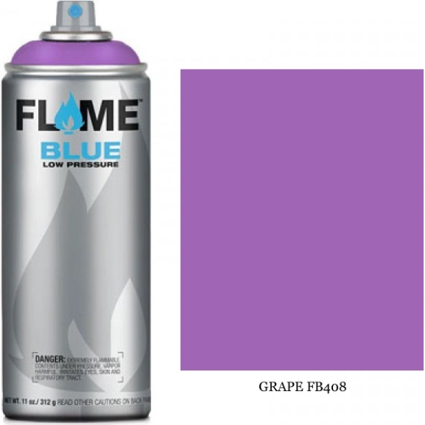 Flame Paint Spray Paint FB Acrylic with Matte Effect Grape 400ml