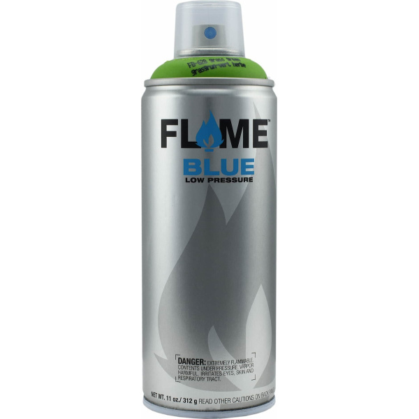 Flame Paint Spray Paint FB Acrylic with Matte Effect Grass Green 400ml