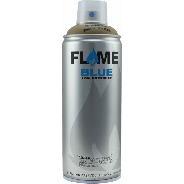 Flame Paint Σπρέι Βαφής FB Ακρυλικό με Ματ Εφέ Grey Beige 400ml 1