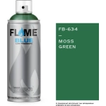 Flame Paint Σπρέι Βαφής FB Ακρυλικό με Ματ Εφέ Moss Green 400ml