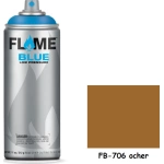 Flame Paint Spray Paint FB Acrylic with Matte Effect Ocher 400ml