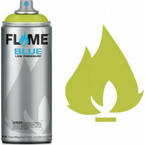 Flame Paint Spray Paint FB Acrylic with Matte Effect Pistachio 400ml