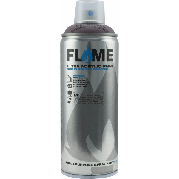 Flame Paint Spray Paint FB Acrylic with Matte Effect Terracotta Gray 400ml