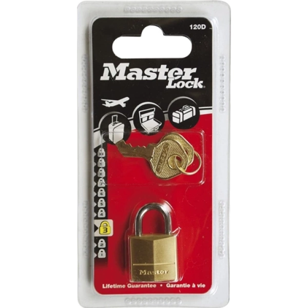 Master Lock 120EURD Λουκέτο Πέταλο με Κλειδί 20mm 120020112..