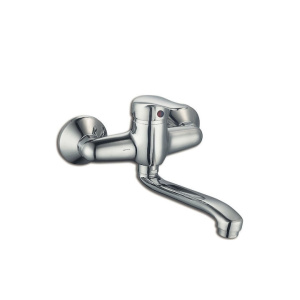 Viospiral Poem 36 6099 Μπαταρία Κουζίνας Τοίχου Ασημί