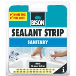 BISON 96456 Sealant Strip Ταινία Αρμών Μπάνιου Λευκή 13mm x 335m