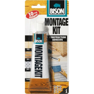Bison Montagekit® Super Strength Υγρό Κόλλας Μετάλλων Υψηλής Θερμοκρασίας Μπεζ 125gr
