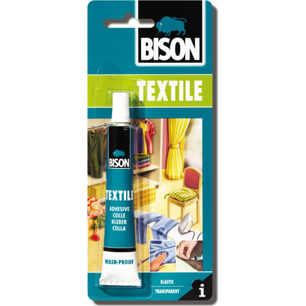 Bison Liquid Textile Glue for Fabric 25ml