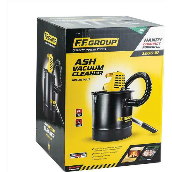 FFGROUP AVC 20 PLUS Σκούπα Στάχτης 20 Λίτρων 1200W 43498