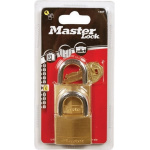 Master Lock 130EURT Λουκέτο Πέταλο με Κλειδί 30mm 2τμχ 130230112