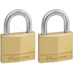 Master Lock 150EURΤ Λουκέτο Πέταλο με Κλειδί 50mm 2τμχ 150500112