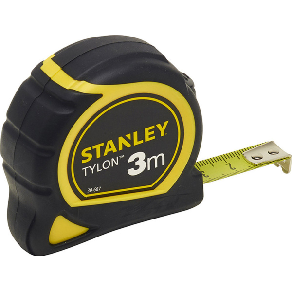 Stanley Tylon Tape Measure Hand Roll 3m x 12.7mm