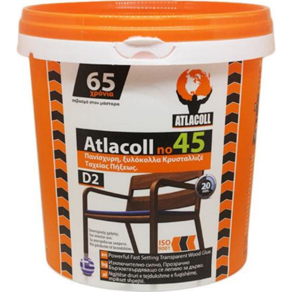 ATLACOLL No45 Fast Crystallizing Wood Glue Transparent 1000gr