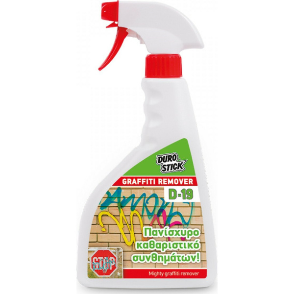 Durostick D 19 Graffiti Remover σε Spray Κατάλληλο για Γυαλί Τσιμέντο 500ml