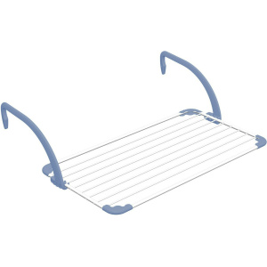 Gimi Brezza 100 Απλώστρα Κρεμαστή από Μέταλλο για το Μπαλκόνι με Μήκος Απλώματος 10m