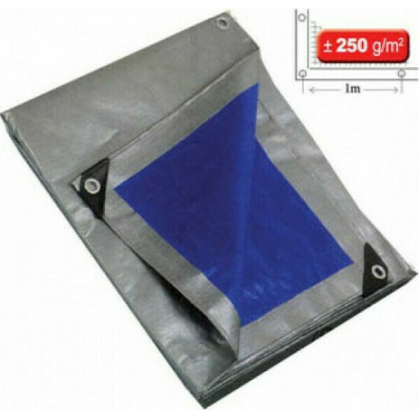 Krausmann Heavy Duty Waterproof Tarpaulin Silver 1