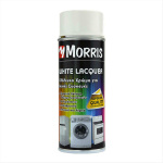 Morris Spray Paint for Fridge Home Appliances with Metallic Effect White Lacquer 400ml