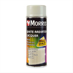 Morris Spray Paint for Radiators White RAL 9010 400ml