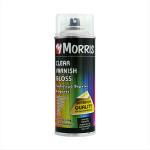 Morris Spray Varnish Clear Varnish with Glossy Effect Transparent 400ml