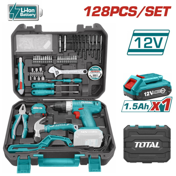 Total THKTHP11282 Drill Driver Battery 12V 1x1.5Ah