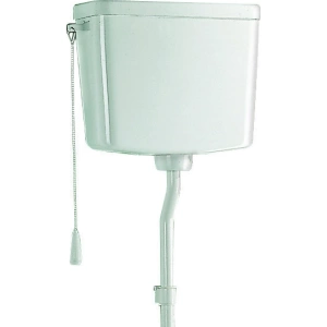 Valsir Murex 869001 Επίτοιχο Πλαστικό Καζανάκι Ορθογώνιο Υψηλής Πίεσης Λευκό